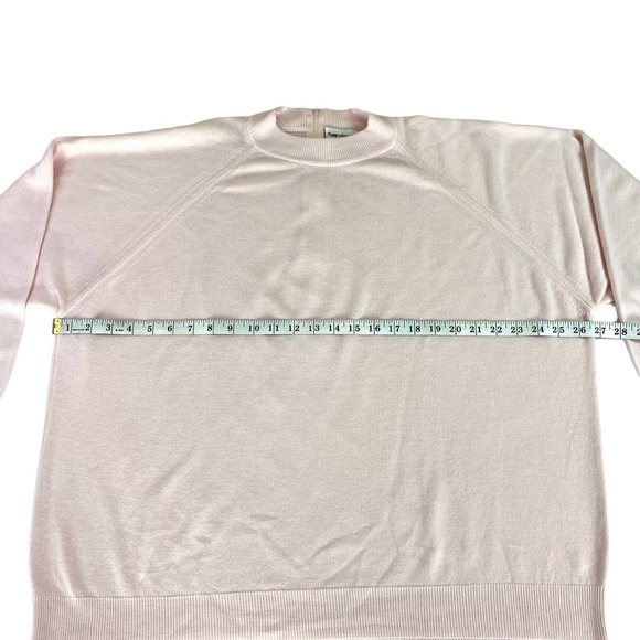 Hampshire Studio Pink Long Sleeve Soft Fine Knit Acrylic Sweater Womens Size 3X - Picture 7 of 10